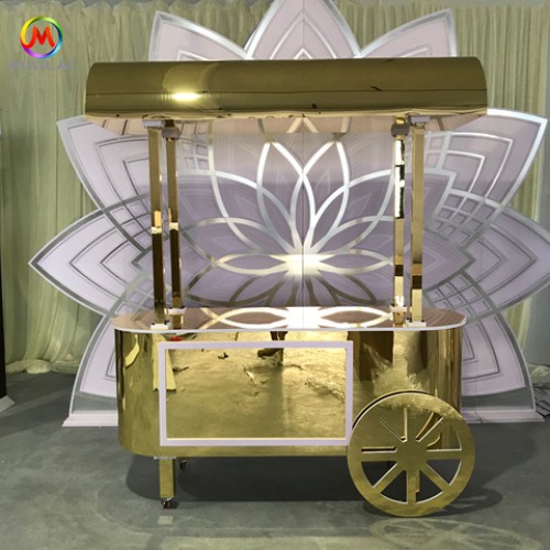 Wholesale Customized Baby Shower  Candy Bar Cart  Food Carts Party Decoration  For Wedding