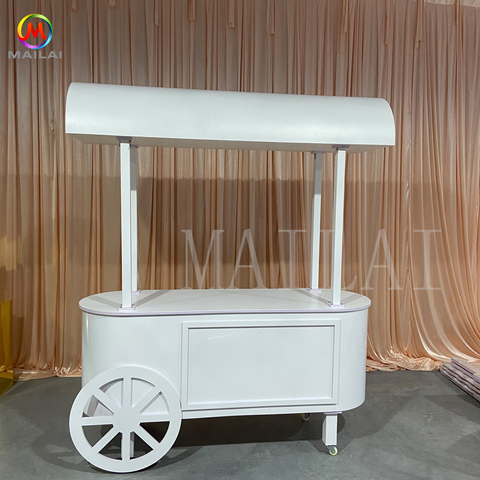 Wholesale Customized Baby Shower  Candy Bar Cart  Food Carts Party Decoration  For Wedding