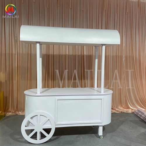 Wholesale Customized Baby Shower  Candy Bar Cart  Food Carts Party Decoration  For Wedding